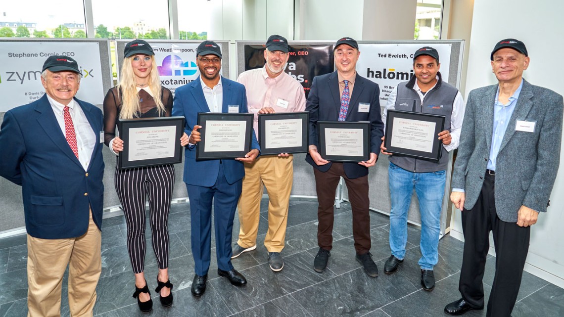 Five companies ‘graduate’ from Cornell incubators Center for Life